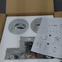 Black Vanity Light, 2 Light Black Modern Bathroom Light Fixtures Over Mirror with White Milk White Globe Glass Shade for Bathroom