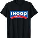 Ihoop I Hoop Defying Gravity - Basketball & Basketballer T-Shirt Small