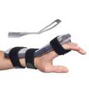 DrFinger Radial Nerve Palsy Splint for Wrist Drop, Adjustable Static Fingers Fixation Brace, for Crutch Palsy, Limp Finger, Mcp Arthroplasty, Stroke Hand Recovery - Fits Right & Left Hand, One Size