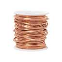 99.9% Pure Copper Wire, 12 Gauge(2mm) 50FT(15.24m) Soft Copper Wire Craft Wire for Electroculture, Gardening, Jewelry Making, DIY, Plants