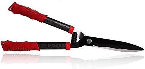 OARA Garden Hedge Shears forTrimming Borders, Boxwood, and Bushes, Hedge Clippers & Shears with Comfort Grip Handles, 21 Inch Carbon Steel Bush Cutter