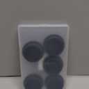 5Pcs Silicone Rubber Plug for 2 Inch Round Holes, Black Waterproof Flexible Rubber Stopper Seal Button Plugs Tube Pipe End Caps Sink Overflow Bathtub Jet Covers