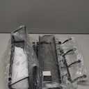 Over The Door Hooks Organizer, Coat Rack Over The Door Storage Hanger Towel Rack, Back of Door Storage Organizer for Bathroom,Bedroom,Kitchen,Office (Black 3-Tier)