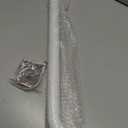 24 Inch White Anti Slip Bathroom Shower Grab Bar w/Knurled Grip