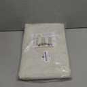 H.VERSAILTEX Linen Blackout Curtains 54 Inches Long 100% Blackout Thermal Insulated Textured Linen Look Curtain Draperies Anti-Rust Grommet, Energy Saving with White Liner, 2 Panels, Natural