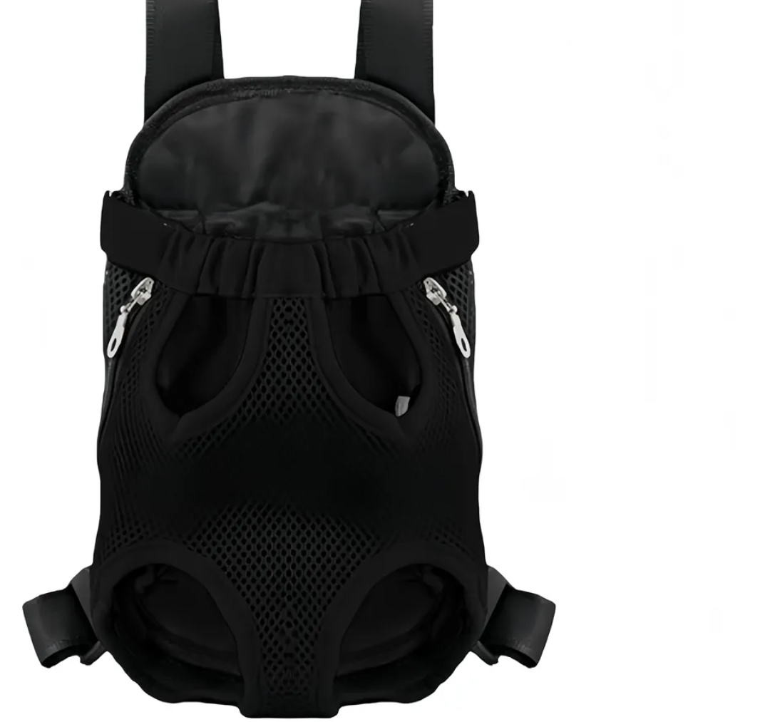 Dog Backpack Carrier/Cat Carrier,Adjustable, Hands-Free, Suitable for Small and Medium-Sized Dogs and Cats, Suitable for Hiking, Traveling, Camping, and Daily Walks,5.5-8.8lbs (Medium,Black)