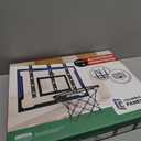 24" x 16" Indoor Large Basketball Hoop Toy - Upgraded Adjustable Height Basketball Hoop Over The Door with Scoreboard/2 Balls, Basketball Toys Christmas Birthday Gifts for Kids & Adults(Red)