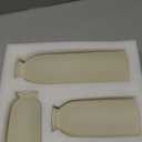 Ceramic Vase Set-3, Small Flower Vases for Decor, Modern Boho Farmhouse Style, Decorative Vases for Pampas Grass & Dried Flowers, Distressed Finish (Beige)