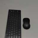 TECKNET Wireless Keyboard and Mouse Combo, Mini Cordless Computer Keyboard and Mouse Set 2.4GHz, Silent Adjustable 1600 DPI, Quiet Click, Lag-Free for Computer, Laptop, PC, Windows, Mac, Chrome OS