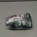 Dog Winter Jacket, Waterproof Dog Coat with Harness Built in, Puppy Vest Small Dog Clothes with Fleece Lining, Ideal for Outdoor and Indoor-Black/White-S