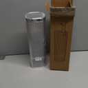 Decorative Bunny Cup Dispenser with Crystal Clear ABS Design - Pull-Down Wall Mount Holder for 5oz Disposable Cups, Elegant Solution for Home/Office/Hospital/Spa - Transparent White