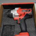 Cordless Impact Wrench 1/2" Compatible with Milwaukee 18V Battery, 1000Ft-lbs(1360N.m) High Torque Impact Driver, Electric Impact Gun with 4-Mode Speed, LED Work Light for Car(Bare Tool)