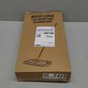 Masthome Extra Large Microfiber Mop for Floor Cleaning, 16 Flat Mop with 5 Pad for Wet & Dry Use, Dust Mop for Hardwood Laminate Tile Ceramic, 1 Cleaning Scraper Included-Blue