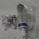 Wilton Dessert Decorator - The Kit Includes a Plunger-Style Tool, 2 Couplers, 1 Fill Tip, 4 Decorating Tips, Plastic, White & Purple