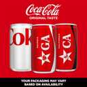 Coca-Cola Soda Soft Drink Fridge Pack Mini Cans, 7.5 fl oz, 10 Pack (EXP 05/25/26)