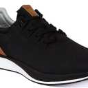 Deer Stags Men's Cranston Sneaker (10.5, Black/Brown)