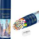 36 Pack Colored Pencils for Adult Coloring Books, Soft Core, Art Drawing Pencils for Artists Kids Beginners, Coloring Pencils Set with Sharpener for Coloring, Sketching, Painting