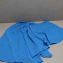 Baoqiya Women's Capelet Shawls and Wraps for Evening Dresses Soft Bridesmaid Shawl Chiffon Cape Wedding Cover Up S/M