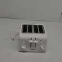 Cuisinart CPT-142P1 4-Slice Compact Plastic Toaster, White