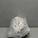 Libima 84 Inches Large Christmas Tree Skirt Faux Fur Xmas Tree Skirt White Plush Velvet with Gold Sequins Snowflakes for Xmas Decorations Merry Christmas Party Winter Home Holiday Ornaments