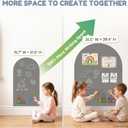 Magnetic Arch Wall Decal: Extra-Large Canvas for Kids’ Big Ideas