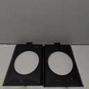 Speaker Brackets Behind Seat 6x9 fit for Chevy C10 1973-1987 Squarebody for 6x9 Speaker, Black