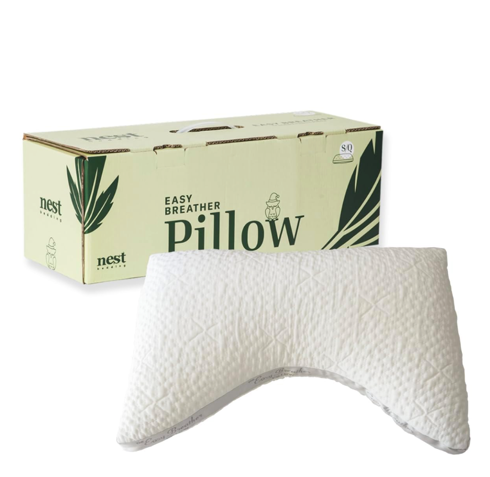 Nest Bedding Easy Breather Memory Foam Pillow Side Sleeper