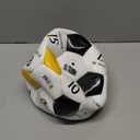 Maccabi Art Official Real Madrid Soccer Ball, Size 5 Football, Authentic Club Logo, Premium Fan Collectible for Training, Play & Display (Player's Name and Number)