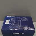 EVILTO Garden Hose Nozzle, High Pressure Hose Spray Nozzle 8 Way Spray Pattern OneTouch Sprayer for Watering Plants, Lawn, Patio, Car Wash, Cleaning，Showering Pet