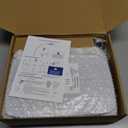 Veken Wide High Pressure Rain Shower Head with Handheld, Handheld Shower Heads with Multi Spray Modes, Rainfall Combo with 15" Metal Extension Arm,Detachable Dual Shower, Bathroom Decor,Chrome Silver