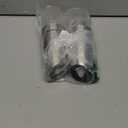 Electric Salt and Pepper Grinder set of 2, Automatic Salt and Pepper Mill Grinder, Adjustable Roughness, Battery Powered with Blue LED Light, Stainless Steel with One Hand Operation (Sliver)