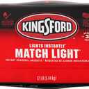 Kingsford Match Light Instant Charcoal Briquettes, BBQ Charcoal for Grilling, Ready in 10 Minutes, No Lighter Fluid or Starter Needed, 12 lbs