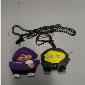 2 cases for air pods pro with characters.