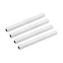 uxcell 6063 Aluminum Square Tube, 15mmx15mmx2mm Wall Thickness 200mm Length Seamless Straight Pipe Tubing 4 Pcs