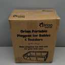 Orian Baby Playpen Large Playpen for Babies and Toddlers, Oxford Fabric, Indoor & Outdoor Play Pen, 10 Colorful Balls, 4 Pull-Up Rings, Carry Bag (50x74)