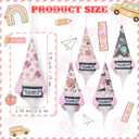 5 Set Gnome Tree Hanging Ornaments Gifts Bulk Pink Plush Hanging Tree Pendant Home Decoration for Holidays Party Favors, 5 Styles