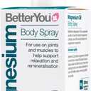 BetterYou Magnesium Oil Body Spray - Pure Magnesium Chloride Muscle and Joint Spray - Relaxing Topical Magnesium Source - for All Ages - 3.38 oz (3.4 Fl Oz (Pack of 1))