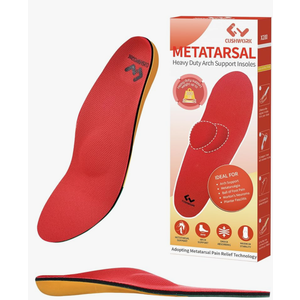 Metatarsalgia Insoles for Ball of Foot Pain,Morton's Neuroma,Arch Supports Insoles,Orthotic Insoles,Men Women Shoe Insert for Metatarsal,Foot Pain Relief ( Size 8 - 8.5 US Men's; Size 9.5 - 10 US Women's )