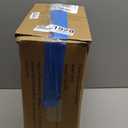 Coohom Oval Calming Donut Cuddler Dog Bed,Shag Faux Fur Cat Bed Washable Round Pillow Pet Bed for Small Medium Dogs (XL(36"x27"x7"), Grey)