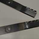 (2PCS) UC22008 Lawn Mower Blades - Replace OEM John Deere M170642 - Fits X330 X350 X354 X370 Z335E Z335M Z345M Z345R - for 42 Inch Deck Lawn Mower
