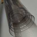 NECAUX Clear PVC Table Cover Protector 42 x 96 Inch 1.5mm Thick