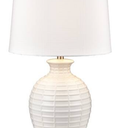 Junia 28'' High 1-Light Table Lamp - White