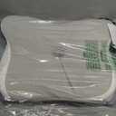 DONAMA Cervical Pillow for Neck and Shoulder,Contour Memory Foam Pillow,Ergonomic Neck Support Pillow for Side Back Stomach Sleepers with Pillowcase (Queen Size 24.8"Lx14.96"Wx5.51"H, Grey)