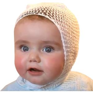 Otostick Baby Cap - 3 Ear Corrector Caps - Ear Protection Bonnet for Protruding Ears - Mesh Fabric Ear Pinning Support Cap for Babies 3 Years and Under