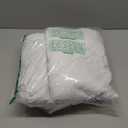 Amazon Basics 4 Piece Comfortable Cotton Jersey Bed Sheet Set, Includes Soft Flat and Fitted Sheets, Pillowcase, Queen, White, Solid