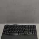 Logitech Wave Keys MK670 Combo, Wireless Ergonomic Keyboard with Signature M550 L Wireless Mouse, Comfortable Natural Typing, Bluetooth, Logi Bolt, for Multi-OS, Windows/Mac - Graphite