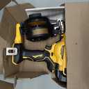DeWalt 20V MAX Brushless 15 Degree Cordless Coil Battery Powered Roofing Nailer with Tool-Free Nail Tray (Yellow and Black)