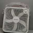 PELONIS 20 Inch Box Fan – 3 Speeds, Window Fans, Floor or Tabletop, 25ft/s, 2025 Upgraded, Superior Air Throw (2295 CFM), Lightweight, 5 Blades, Fans for Bedroom, Office, Living Room, Garage