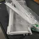 Over the Door Pantry Organizer, 8-Tier Over the Door Organizer with Adjustable Basket, Pantry Door Organization for Pantry Kitchen Storage Room Spice Rack, White