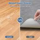 Placoot Desk Chair Mat for Hardwood Floor Corduroy Surface 55''x35'' Office Chair Mat for Rolling Chairs, Under Desk Low-Pile Office Rug Floor Mat